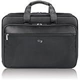 Solo 16" Laptop Smart Strap  Briefcase, Black, SGB300-4