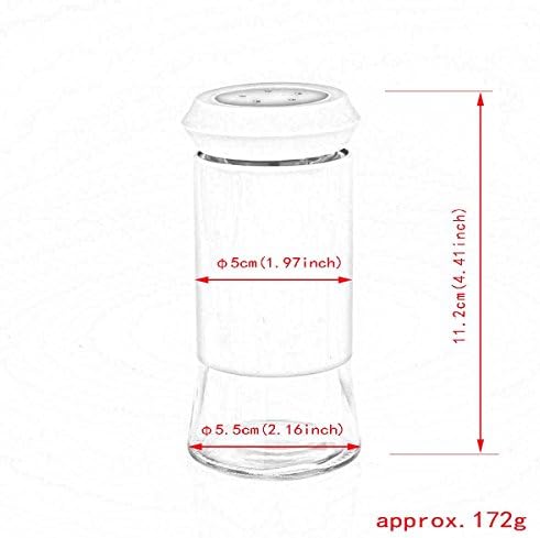Fashion New Canister:glass Tank Salt/pepper/spice/vinegar/oil Shaker&dispenser
