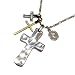 amp Japan CROSS PENDANT 3種のクロスで魅せる！ペンダント《フリーサイズ》アンプジャパン ネックレス 1AO-110