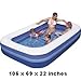 Bestway’s Rectangular Splash and Play Family Pool