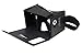 Blisstime Google Cardboard 3d Vr Virtual Reality DIY 3D Glasses for Smartphone 3.5--6 Inch Screen(black cardboard with NFC and headband)