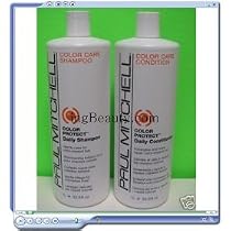 Paul Mitchell Color Protect Shampoo and Conditioner Liters Duo (33.8oz Each) Set