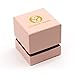 Guliette Verona Sterling Silver Crown Ring/Princess Ring (Rose Gold Plated)