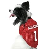 Georgia Bulldogs #1 Red Dog Football Jersey
