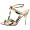 GUESS Women's Vino Sandal,Gold,9.5 M