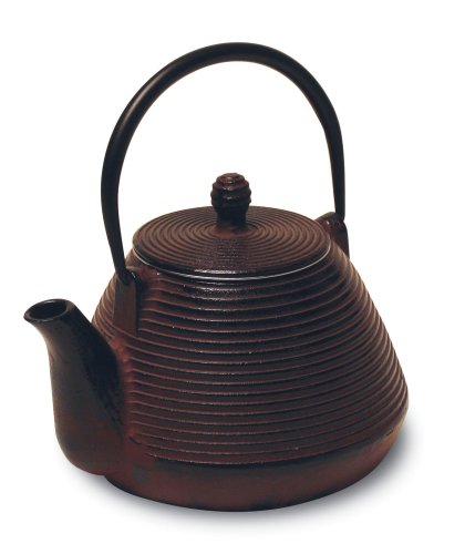 Wild Leaf Tea Cast Iron 24-Ounce Beehive Tea Pot