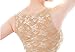 Eforstore Women's Lace Adjustable Elastic Posture Back Corrector Shoulder Support Chest Breast Support Belt Band