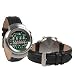 Binary Round Wrist Watch w/Red LEDs