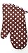 Flirty Aprons Pink Chocolate Oven Mitt