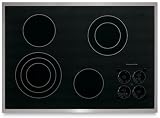 KitchenAid Architect Series II KECC508RPS 30in Smoothtop Electric Cooktop - Stainless Steel Trim
