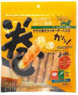 ドッグスターNEO ササミ巻きクッキーチース入り 8本入
