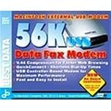 Best Data Products 56USBPMAC 56Kbps USB External Controller Modem
