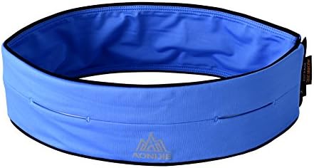 OUTDOORCHASER Running Belt, Outdoor Sport Running Waist Pack And Fitness Workout Belt,Jogging Cycling Hiking Waist Pack Fitness Belt -Phone, Money, Card, Key Blue-S
