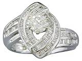 J/SI2 QLTY EGL CERTIFIED 1.28CTTW DIAMOND ENGAGEMENT RING