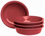 Fiesta Cinnabar 851 19-Ounce Medium Bowls, Set of 4