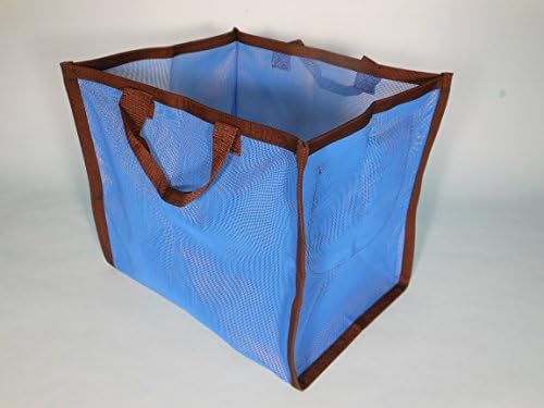 BetterBasket BB1-Royal Blue One-Compartment Mesh Shopping, Travel & Utility Basket