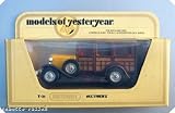 Models of Yesteryear Y-21 1927 Ford Type 'A' yellow hood