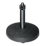 On Stage DS7100 B Desktop Microphone Stand (Black)