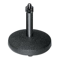 On Stage DS7100 B Desktop Microphone Stand (Black)