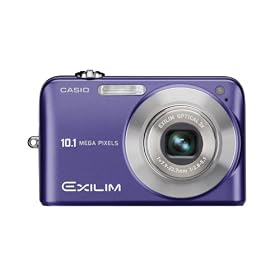 Casio Exilim EX-Z1050 10.1MP Digital Camera with 3x Anti Shake Optical Zoom (Blue)