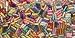 VALUE PACK GLASS BUGLE BEADS 4.5MM 3OZ/PKG-MULTI Image