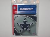 DALLAS COWBOYS 4 Pack (4 x 4) Foam DRINK COASTER SET