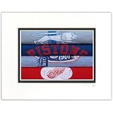 Detroit Lions/Pistons/Tigers/Red Wings 11" x 14" Matted Photograph