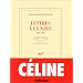 Lettres � la N.R.F., 1931-1961