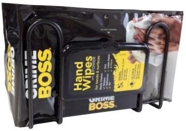 GRIME BOSS 60-Count Extra Large Hand Wipes PLUS BONUS Mounting BRACKET