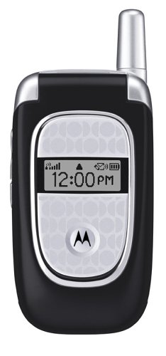 Motorola V190 Unlocked Phone Quad-Band GSM, MP3, and SpeakerPhone--U.S. Version with Warranty (Black)