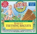 Review Earth's Best Baby Food  / Teething Biscuits, Barley, Wheat Free, Organic, 4.6 oz.