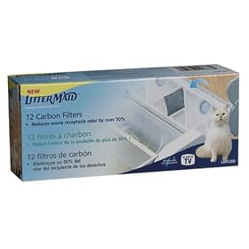 LitterMaid Carbon Filters, 12 Filters