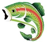 Green and Red Rainbow Trout Fish 29