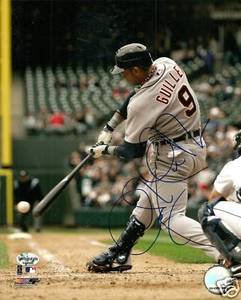 Carlos Guillen Signed Detroit Tigers Road 8x10 Photo