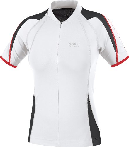 Gore Women's Power 2.0 Jersey, White/Black, XX-Large