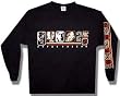 2PAC - Four Photos - Black Longsleeve Shirt - TUPAC