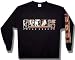 2PAC - Four Photos - Black Longsleeve Shirt - TUPAC