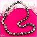 14K Graduated Multi Color South Seas Baroque Pearl Necklace