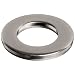 18-8 Stainless Steel Flat Washer, Plain Finish, Metric, Meets DIN 125 Specifications