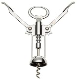 Pedrini Wine & Bar 5-Inch Corkscrew, Chrome