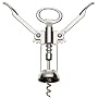 Pedrini Wine & Bar 5-Inch Corkscrew, Chrome