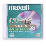 Buy 1-pack CD-RW Media 74min- for Audio Only by Maxell