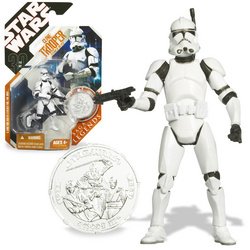 412XLB9I63L Star Wars 3 3/4 Basic Figure SA Clone Trooper