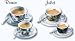 Saeco Espressotassen Thema 2er Set