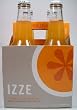 Izze Sparkling Clementine Soda Full Case (24 12oz Bottles)