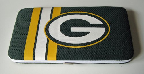 Green Bay Packers Football Jersey Clutch Shell Wallet