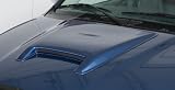Wade HoodScoops - Large Single, Smooth, for the 2005 Dodge Ram 2500