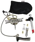 Primus Gravity II Lightweight Compact Portable Outdoor MF Stove w/Windscreen and Heat Reflector