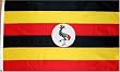 Uganda National Country Flag - 3 foot by 5 foot Polyester (New)