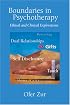 Boundaries in Psychotherapy: Ethical and Clinical Explorations